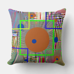 Cojín Decorativo Extracto moderno:  País Digital, arte popular