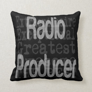 Cojín Decorativo Extraordinario productor de radio