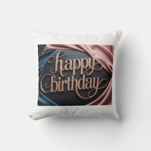 Cojín Decorativo Extravagante lujo de cumpleaños