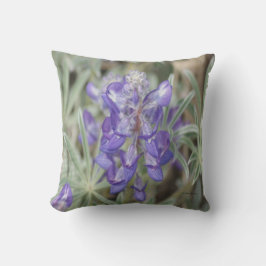Cojín Decorativo F18 Flores salvajes púrpura Lupina anual