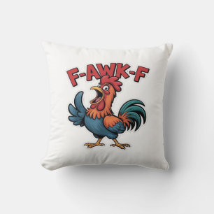 Cojín Decorativo F-Caw-F Clásico Genial Único