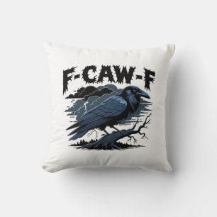 Cojín Decorativo F-Caw-F Diseño Minimalista Limpio