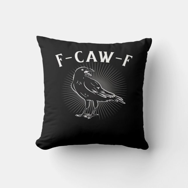 Cojín Decorativo F-Caw-F Divertido Casual (Anverso)