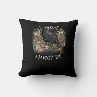 Cojín Decorativo F-Caw-F Estoy tejiendo casual creativo