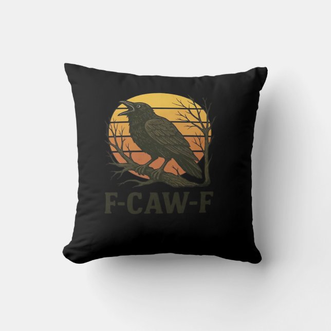 Cojín Decorativo F-Caw-F Minimal Limpio (Anverso)