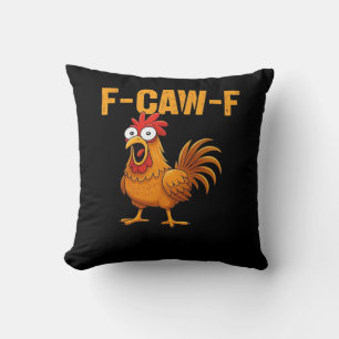 Cojín Decorativo F-Caw-F-Pollo Diseño Simple Esencial