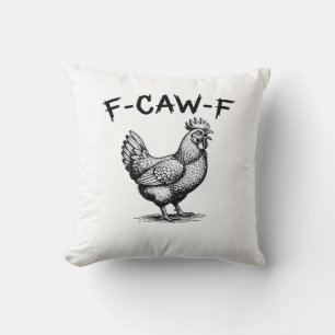 Cojín Decorativo F-Caw-F Pollo Esencial