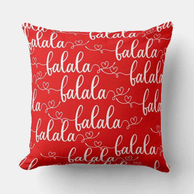 Cojín Decorativo Fa La La Love (Anverso)