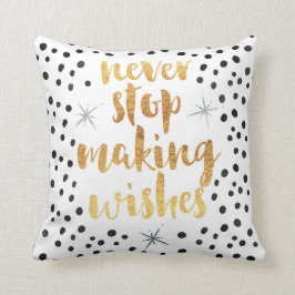 Cojín Decorativo Fabricación de cita de los deseos