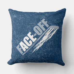 Cojín decorativo Face-Off Ace (Hockey)