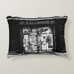 COJÍN DECORATIVO FACHADA DE VENTAJA DE LA ANTIGUA TIENDA DE LA CALL