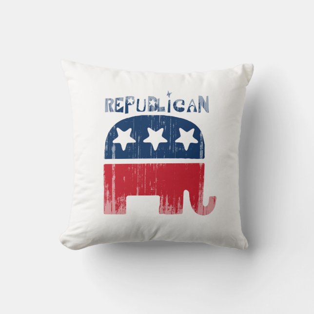 Cojín Decorativo Faded.png republicano (Anverso)
