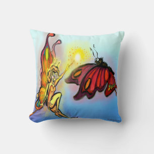 Cojín Decorativo Faerie y Butterfly