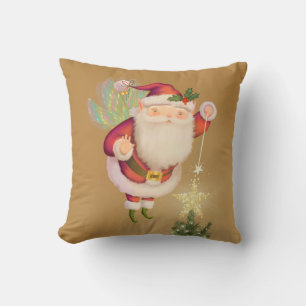 Cojín decorativo Fairy Wing Santa Gold