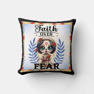 Cojín Decorativo Faith Sugar Skull