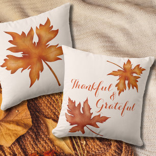 Cojín Decorativo Fall Otoño Foliage Friendscome Acción de Gracias