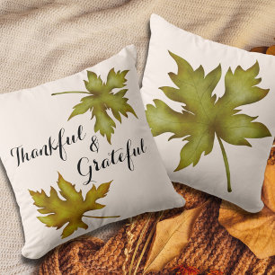 Cojín Decorativo Fall Otoño Foliage Friendscome Acción de Gracias