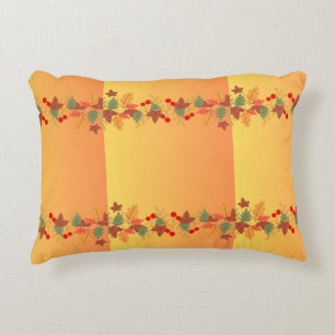 Cojín Decorativo Fall Pumpkin Spice Halloween Thankcome