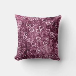 Cojín Decorativo Falling Hearts - Pink