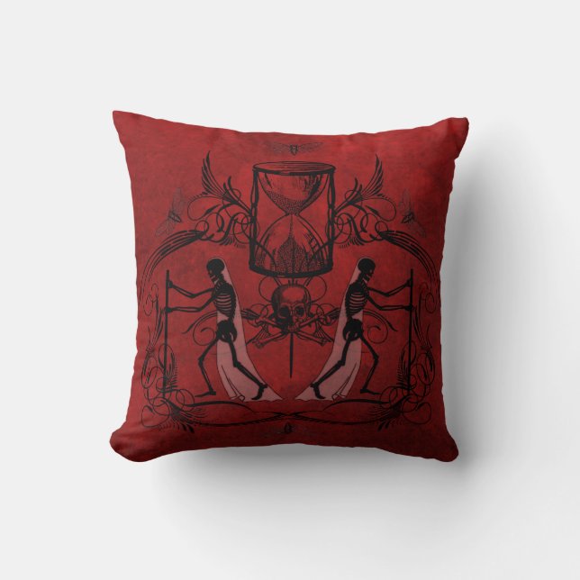 Cojín Decorativo Falln Memento Mori (Anverso)