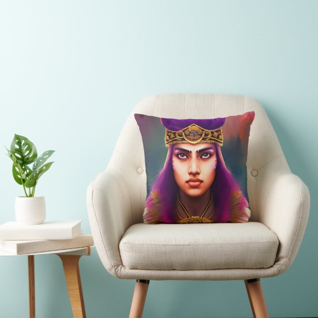 Cojín Decorativo Fallon Fierce Freedom Warrior, Cushion (Silla)