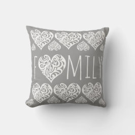 Cojín Decorativo Familia