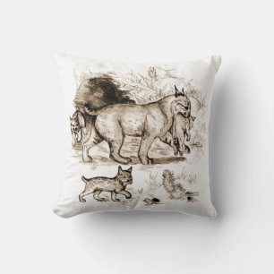 Cojín Decorativo Familia Bobcat