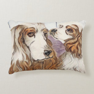 Cojín Decorativo Familia Cocker Spaniel