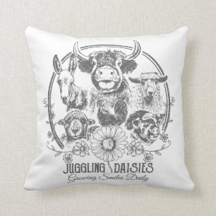 Cojín Decorativo Familia de granja