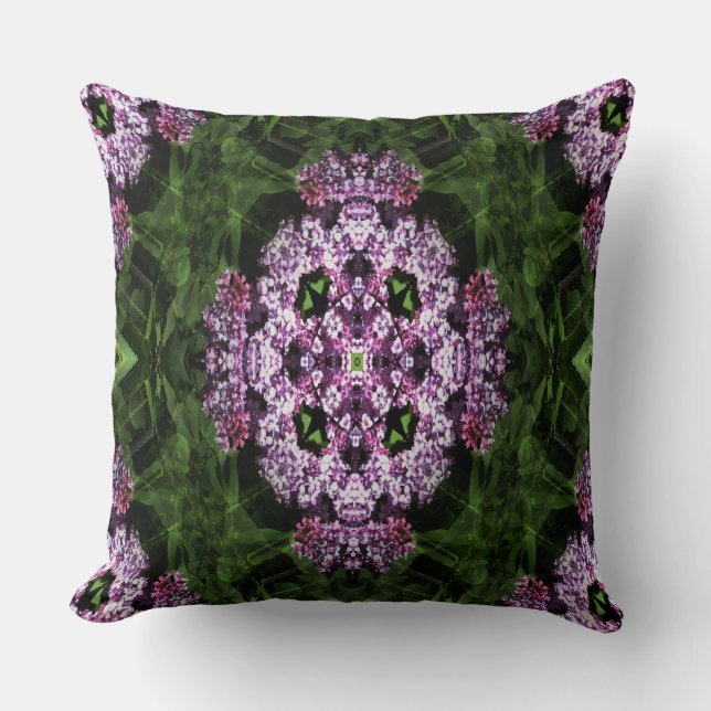 Cojín Decorativo Familia de Lilacs (Anverso)