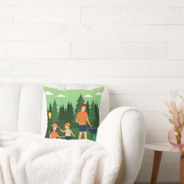 COJÍN DECORATIVO FAMILIA PICNIC