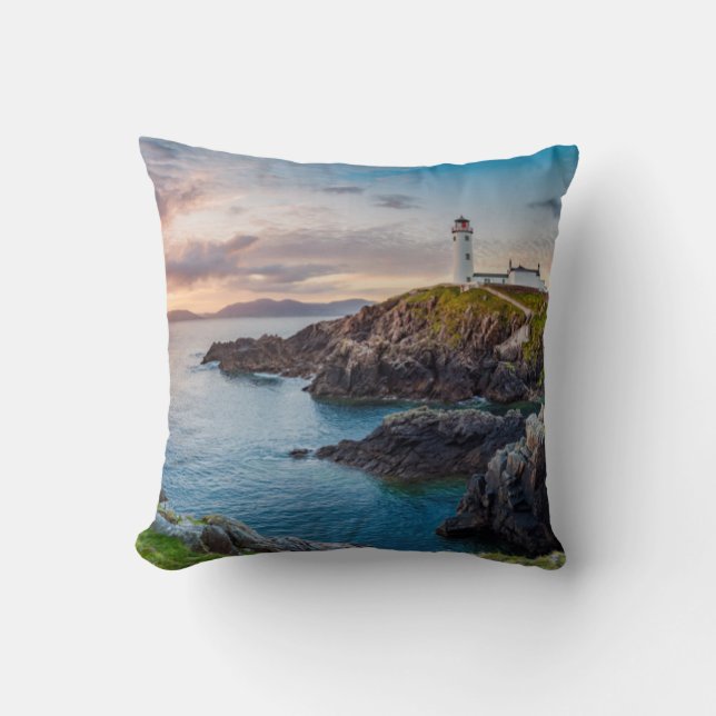Cojín Decorativo Fanad Head Lighthouse | Donegal, Irlanda (Anverso)