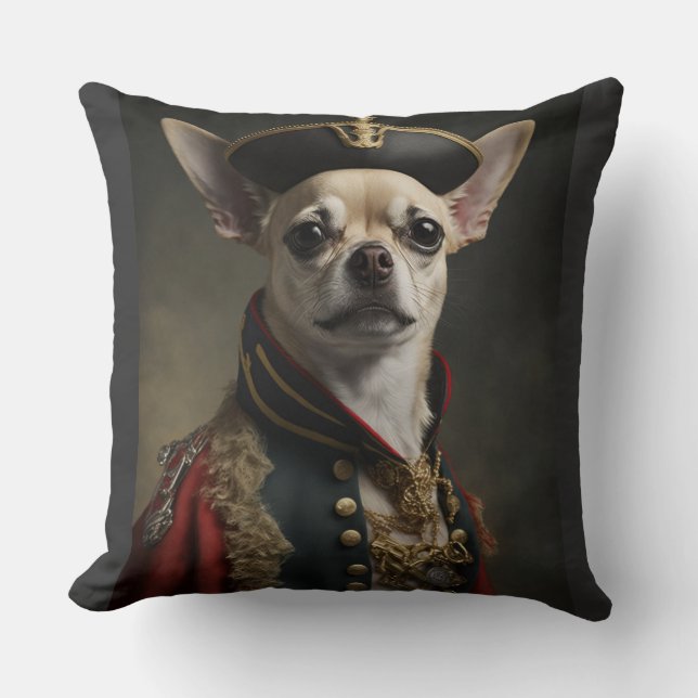 Cojín Decorativo Fancy Chihuahua Pillow (Anverso)