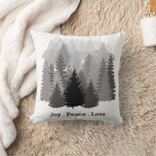Cojín Decorativo Fancy Christmas Tree Gray