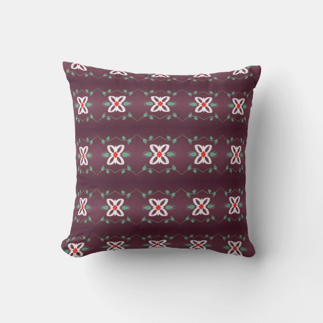 Cojín decorativo Fancy Plum (Anverso)