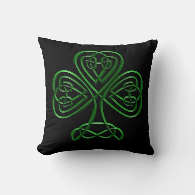 Cojín Decorativo Fancy Shamrock (Anverso)
