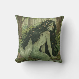 Cojín Decorativo Fantasía Bosque de sirenas Mavka Pillow