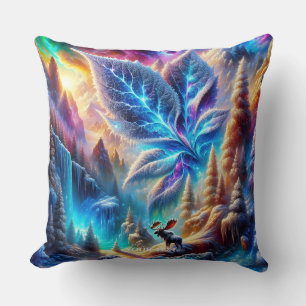 Cojín Decorativo Fantasía Cute Color de la Hoja