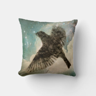 Cojín Decorativo Fantasía de aves celestes
