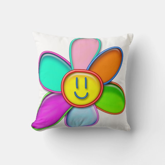 COJÍN DECORATIVO FANTASÍA DE BURBUJAS - (Anverso)