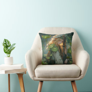 Cojín Decorativo Fantasía de Lady of Lake Anime