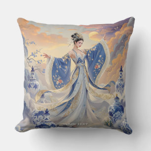 Cojín Decorativo Fantasía linda actriz de ópera