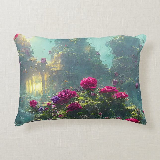 Cojín Decorativo FANTASÍA Subacuática - Pillow (Anverso)