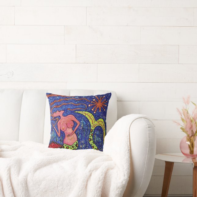 Cojín Decorativo Fantasias de Sirena Pillow (Sofá)
