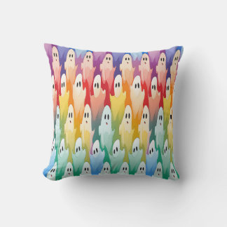 Cojín Decorativo Fantasma arcoiris