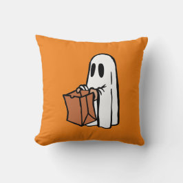 Cojín Decorativo Fantasma con truco de bolsa o tratamiento