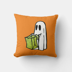 Cojín Decorativo Fantasma con truco de bolsa o tratamiento