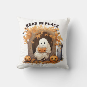 Cojín Decorativo Fantasma de Boo Lee en Paz