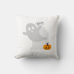 Cojín Decorativo Fantasma de Halloween