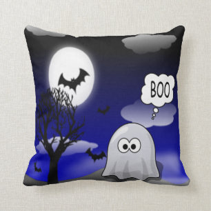Cojín Decorativo Fantasma de Halloween